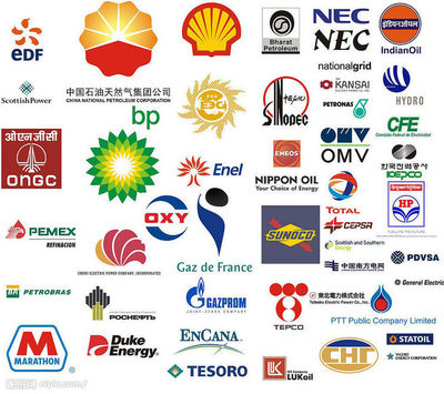 天然氣管道儲運(yùn)領(lǐng)域 全球能源公司矢量標(biāo)志全覽與解讀